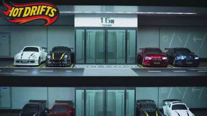 HotDrift™ Mini Coche RC 1/64 4WD con Luces LED